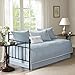 Madison Park Peyton Daybed Quilt Bedding Set, 75x39, Blue