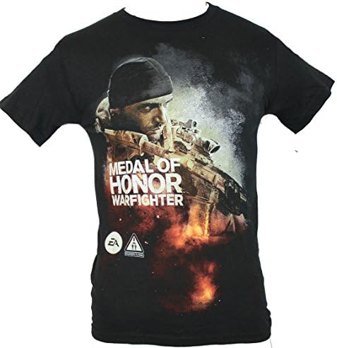 Medal of Honor Warfighter Mens Graphic T-shirt Black Small (34/36)