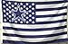 Dallas Cowboys With US Stripe Star Flag (3ftx5ft)