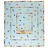 Kids Aquarium, Quilt Queen 85X 95 by Patch Quilts