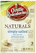 Orville Redenbacher's Gourmet Microwavable Popcorn, Natural Simply Salted 50% Less Fat, 3-Count Boxes 8.55 Oz (Pack of 12)
