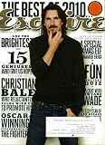 Esquire December 2010 Christian Bale/The Fighter on Cover, The Best of 2010, Kanye West, Dwyane Wade