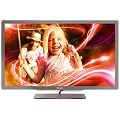 Philips 42PFL7406K/02 107 cm (42 Zoll) Ambilight LED-Backlight-Fernseher, Energieeffizienzklasse A  (Full-HD, 400 Hz PMR, DVB-T/-C/-S2, Smart TV) silbergrau