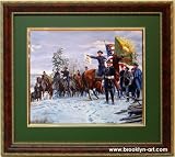 The Fighting 69th By Mort Kustler Framed & Matted