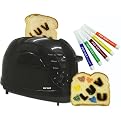 Pop Art Toaster Creativity Coloring Kit - Black