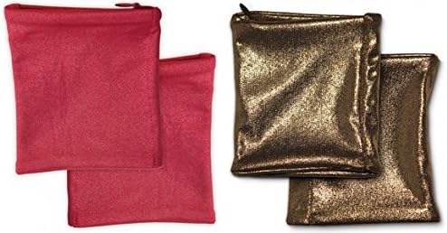 Sprigs Original Banjees Reversible Wrist Wallet Combo Pack-Glitter-Pink &amp; Copper