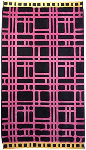 40x70 Double Jacquard Plush Velour Beach Towels - Kerala Case Pack 24