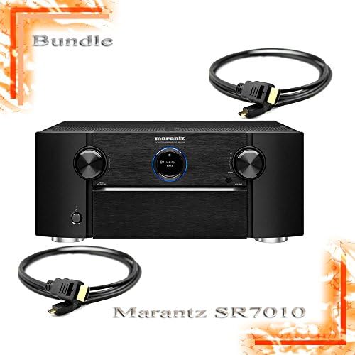 Cyber Monday Special SR7010 9.2-channel home theater receiver and 2 x HDMI Cables sr7010 Bundle