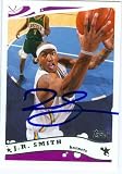 J.R. Smith Autographed/Hand Signed Basketball Card (New Orleans Hornets) 2005 Topps #68