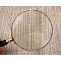 The Classic Magnifying Glass with Powerful 5X Magnification - Metal Frame