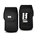Pouch Protective Carrying Cell Phone Case for Casio Hitachi Brigade C741 / HTC Touch Pro HTC Touch Pro2 / Motorola Brute i680 Krave ZN4 Quantico V840 / W845 / NOKIA N75 / PANTECH C740 (Matrix) / SANYO PRO700 / SHARP TM150 / SIEMENS CF62 / PALM TREO 650 680 / KYOCERA KX2 KX5 - Black