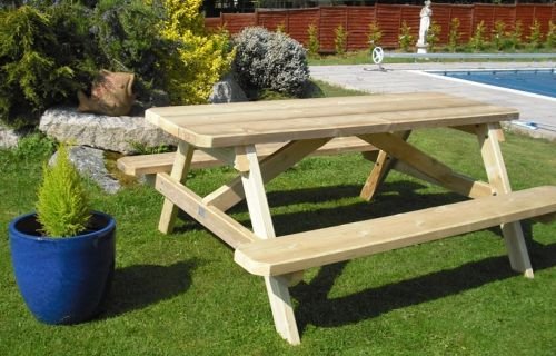 Classic Picnic Bench 6' 180 cm Classic Picnic Bench 6' 180 cm