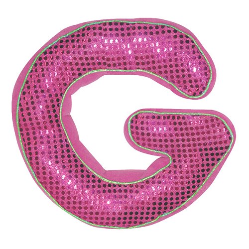 Inormous Initials Pillow- G