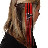 NFL Atlanta Falcons Ladies Red-Black Sports Hair Extensions