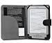 Axstyle 高品質 スリムレザーケース High Quality Slim leather case for Amazon Kindle 4 収納ポケット付 ブラック Amazon限定 オリジナルモデル
