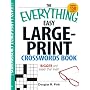 The Everything Easy Large-print Crosswords Book (The Everything)