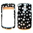 Samsung Jack i637 AT&T Snap On Protector Hard Case Image Cover "Glitter Stars Black" Design