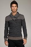 Review   / Diesel Black Gold Kommyoner Cowl Neck Charcoal Knit