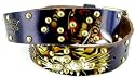 Don Ed Hardy Eagle Dager Tiger Leather Belt Audigier