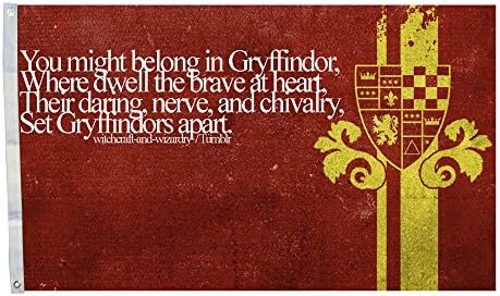 Custom Gryffindor Flag Must For Harry Potter Fan 3-by-5 Foot