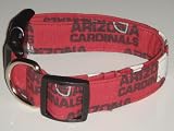 NFL Arizona Cardinals Football Dog Collar Red X-Small 3/4"