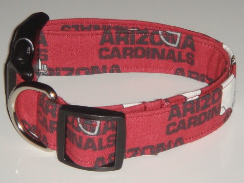NFL Arizona Cardinals Football Dog Collar Red X-Small 3/4