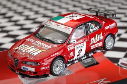 SCX 1/32'nd Scale Digital Slot Car Alfa Romero 156 'ETCC' Digital System