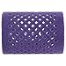 Metallwickler beflockt 45 mm - violett
