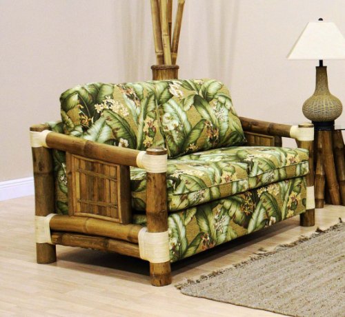 Aloha Upholstered Loveseat with Cushions