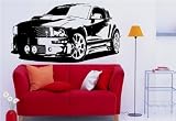 Wall Mural Vinyl Sticker Car Ford Mustang S. 1211