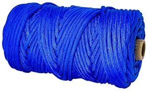TOUGH-GRID 750lb Royal Blue Paracord / Parachute Cord - Genuine Mil Spec Type IV 750lb Paracord Used by the US Military (MIl-C-5040-H) - 100% Nylon - Made In The USA. 50Ft. - Royal Blue