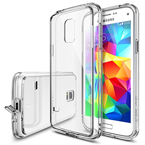 Galaxy S5 mini Case - Ringke FUSION Case [Free HD Film/Drop Protection][CRYSTAL VIEW] Shock Absorption Bumper Premium Hard Case for Samsung Galaxy S5 mini - Eco/DIY Package