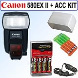Canon Speedlite 580EX II - Hot-shoe clip-on flash - 58 (m)