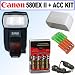 Canon Speedlite 580EX II - Hot-shoe clip-on flash - 58 (m)