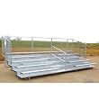 VIP Bleacher 5 Row/58 Seat w/Aisle 21' - Playground Equipment