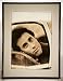 Custom Black Metal Frame & Matted - Jerry Seinfeld in Person Signed Picture - Sepia - Signed in Blue Sharpie - Measures 13x17 Inches - Rare - Collectible