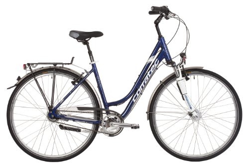 Corratec Damen Trekkingrad 8-Speed, blue, 45 cm, 28 Zoll, BK13089-0045