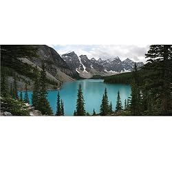 Lake Moraine, Canada 750 pc Panorama Jigsaw Puzzle