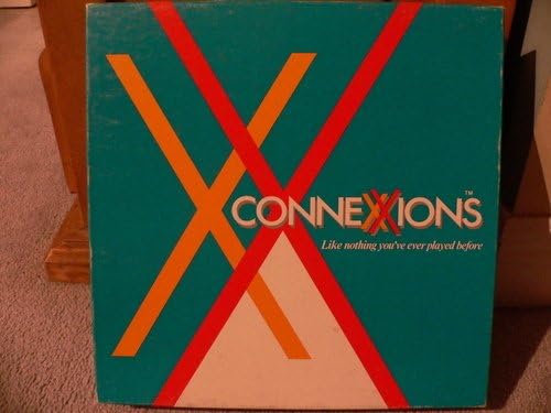 CONNEXXIONS 1987 Strategy Challenge Board by Strange Quarks Design, Victoria, British Columbia, Canada. No one will know who is the winner until the last move!