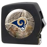 St. Louis Rams NFL Open Field 25 foot Tape Measure