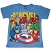 Search : Marvel Comics Boys 2-7 Heroes Cluster Short-sleeve T-Shirt