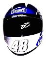 AUTOGRAPHED 2015 Jimmie Johnson #48 Team Lowes Racing (Hendrick Motorsports) Signed Full-Size Lionel NASCAR Collectible Replica Helmet with COA (Limited Edition!)