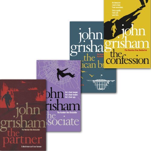 John Grisham Collection 4 Books Set, (The Confession, the Partner, the associate and the Pelican brief)