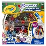 Crayola 58-8750 Crayola Telescoping Pip-Squeaks Marker Tower, Assorted Colors, 50/Set
