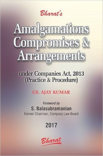 Amalgamations ,Compromises & Arrangements -Practice - 2017