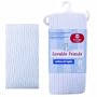 Luvable Friends Cotton Rib Tights for Baby-White - 2T-4T