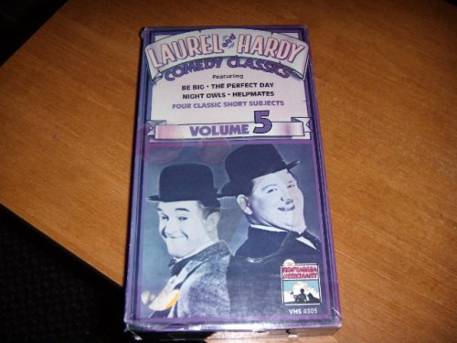 Laurel & Hardy Comedy Classics Vol 5 [VHS]