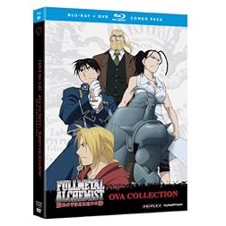 Fullmetal Alchemist Brotherhood: 4 OVA's and Comic Theater (Blu-ray/DVD Combo)