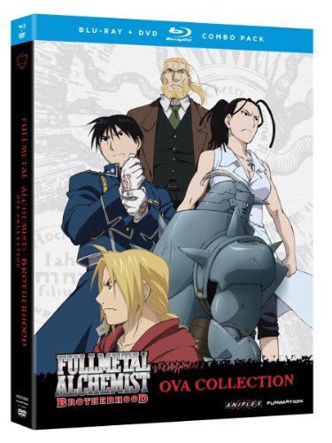 Fullmetal Alchemist Brotherhood: 4 OVA's and Comic Theater (Blu-ray/DVD Combo)