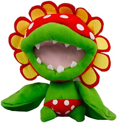 Super Mario Bros Plush Piranha Plant Doll Soft Stuffed Plush Toy Anime Collection Birthday Gifts 7.5 Inch/19cm Tall